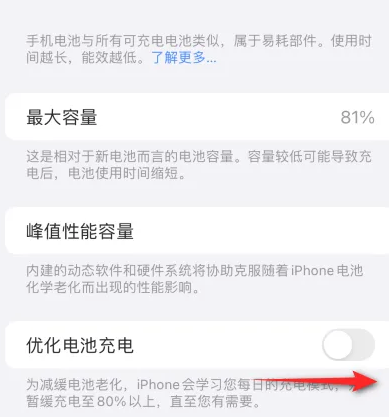 盘山苹果15维修分享iPhone15充电到80%就充不进电了怎么办 