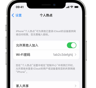 盘山apple服务站点分享iPhone上个人热点丢失了怎么办 