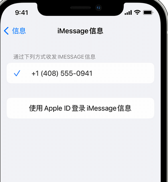 盘山apple维修iPhone上无法正常发送iMessage信息 