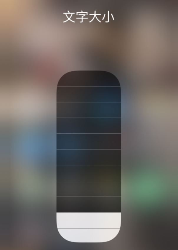 盘山苹果手机维修分享小技巧：在 iPhone 控制中心快速调节字体大小 