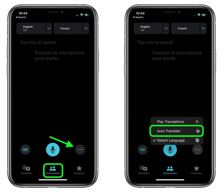 盘山苹果手机维修分享iOS 15 “翻译” App 新改进 